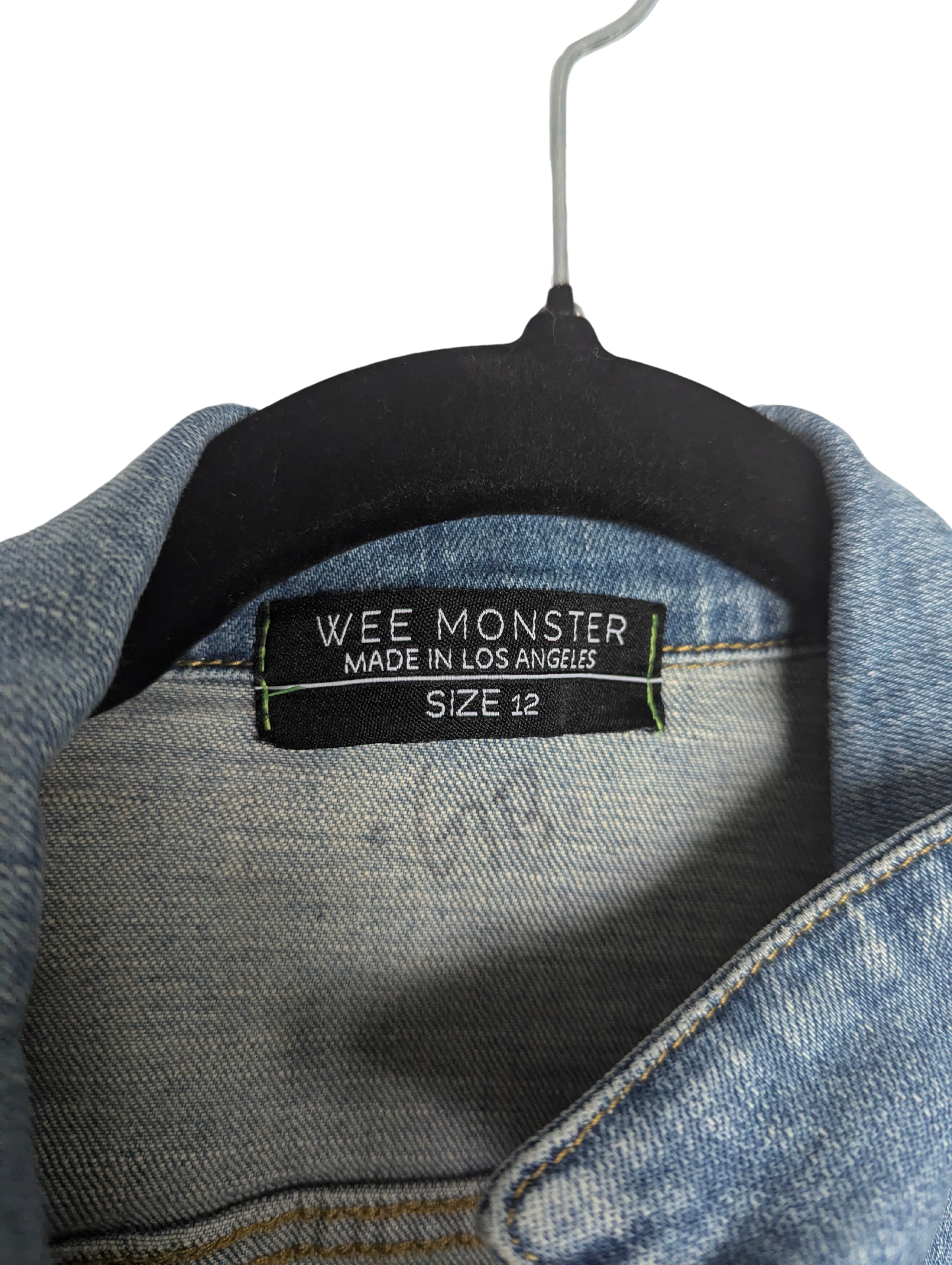 Wee Monsters Jean Jacket Size 12